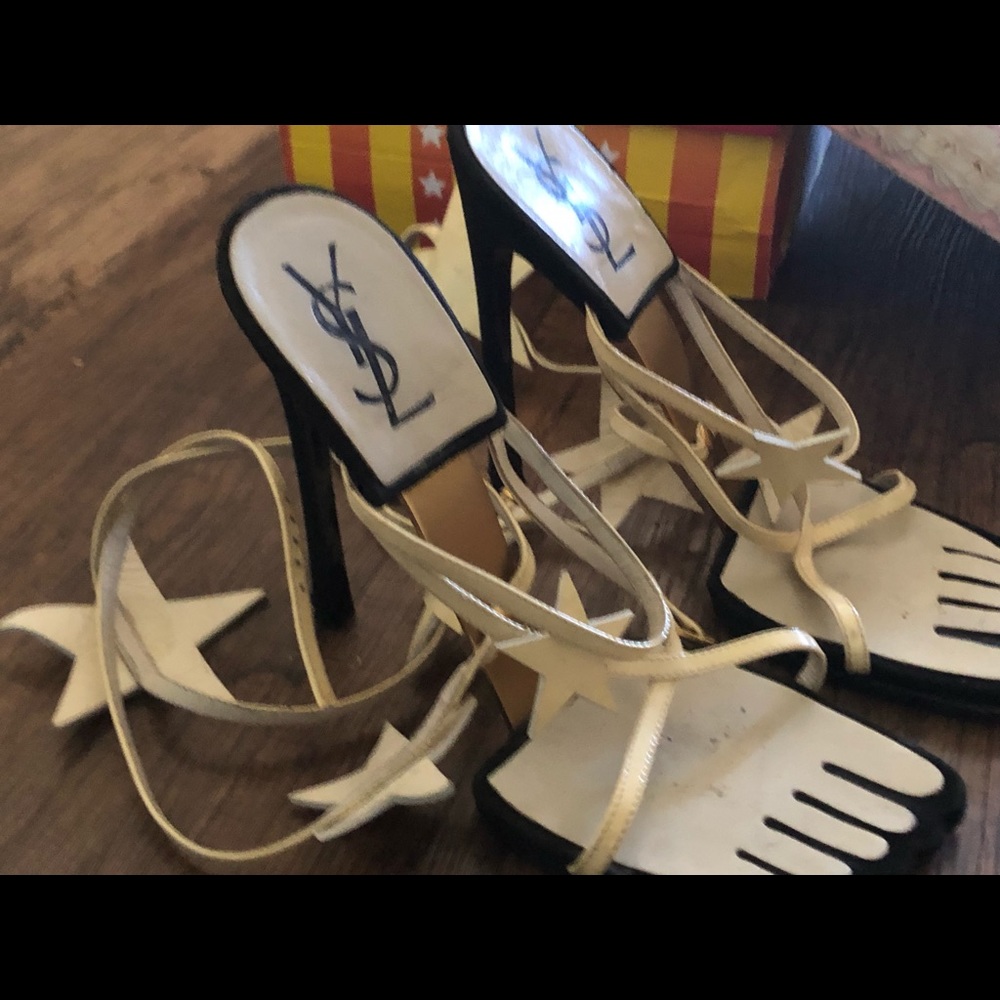 On hold YSL vintage runway heels - Picture 3 of 8